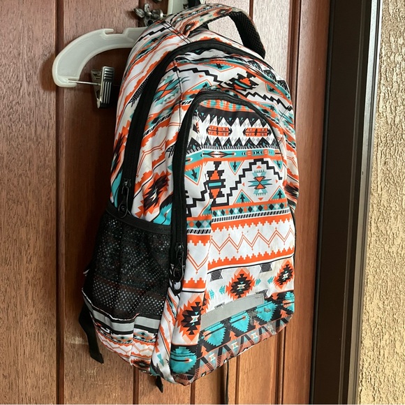 Aztec Patterned Backpack - Picture 3 of 8
